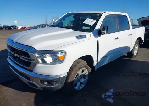 2019 Ram 1500 Big Horn/Lone Star 4X4 5'7 Box from USA, damaged, VIN 1C6SRFFT8KN588181